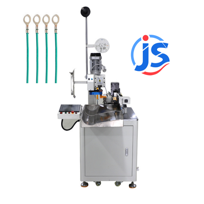 High Capacity Wire Cutting Stripping And Crimping Machine Pneumatic Wire Crimping Machine