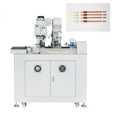 JunSheng Automatic Wire Stripping Machine with 0-25mm Strip Length, 2500-2800PCS/H Capacity and Triple Online Inspection for Electronic Wire Processing