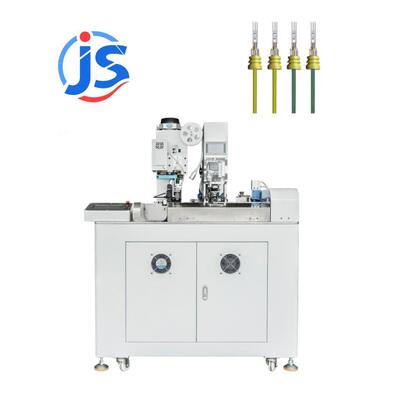 Fully Automatic Wire Stripping and Soldering Machine with Triple Online Inspection, 2500-2800PCS/H Capacity, and Touch Screen Parameter Setting