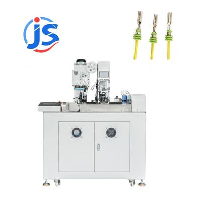 Fully Automatic Wire Stripping and Soldering Machine with Triple Online Inspection, 2500-2800PCS/H Capacity, and Touch Screen Parameter Setting
