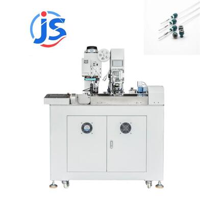 Fully Automatic Wire Stripping and Soldering Machine with Triple Online Inspection, 2500-2800PCS/H Capacity, and Touch Screen Parameter Setting