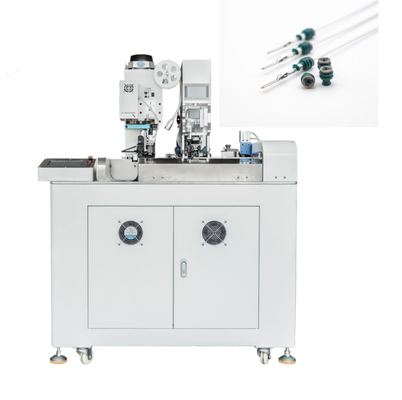 Fully Automatic Electronic Wire Stripping and Soldering Machine with 2500-2800PCS/H Capacity and Triple Online Inspection