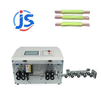 Fully Automatic Iron Wheel BV Cable Wire Cut Machine with High Speed Steel Blade and 7 Inch PLC Screen for 3000-3500pcs/hour Output