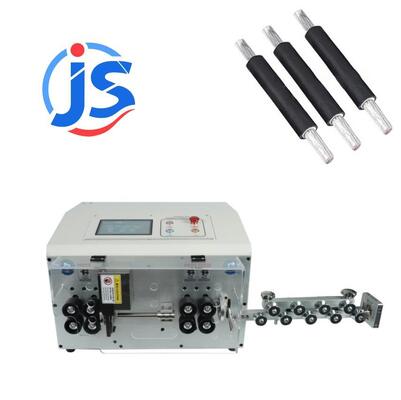 Fully Automatic Iron Wheel BV Cable Wire Cut Machine with High Speed Steel Blade and 7 Inch PLC Screen for 3000-3500pcs/hour Output