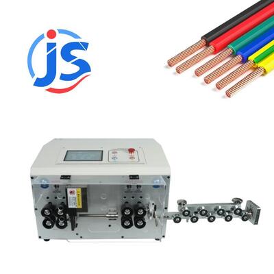 Fully Automatic Iron Wheel BV Cable Wire Cut Machine with High Speed Steel Blade and 7 Inch PLC Screen for 3000-3500pcs/hour Output