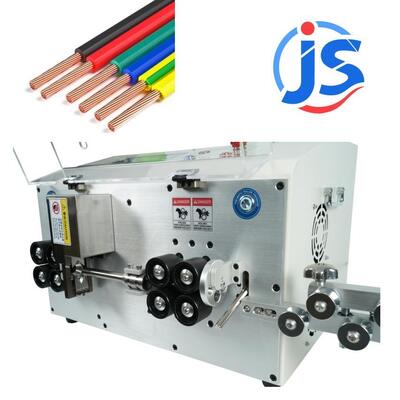 Fully Automatic Iron Wheel BV Cable Wire Cut Machine with High Speed Steel Blade and 7 Inch PLC Screen for 3000-3500pcs/hour Output