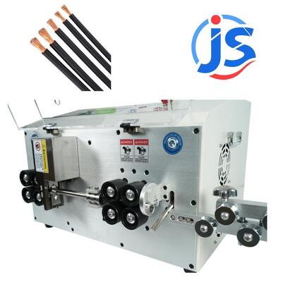 Fully Automatic Iron Wheel BV Cable Wire Cut Machine with High Speed Steel Blade and 7 Inch PLC Screen for 3000-3500pcs/hour Output