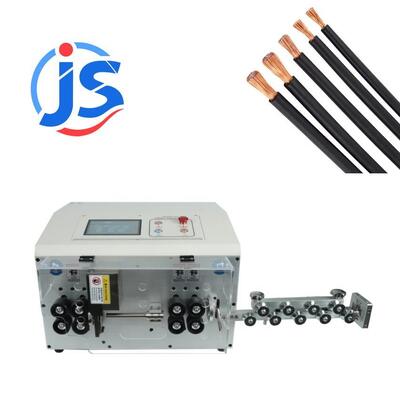High Precision Automatic Cable Stripping Machine Iron Wheel BV Cable Cutting And Stripping Machines 800W