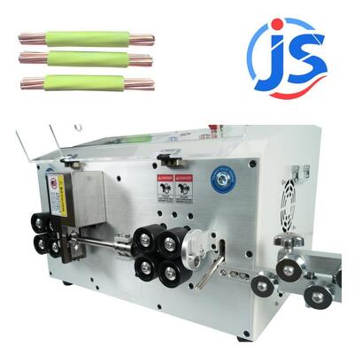 High Precision Automatic Cable Stripping Machine Iron Wheel BV Cable Cutting And Stripping Machines 800W