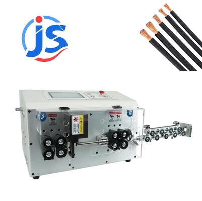 High Precision Automatic Cable Stripping Machine Iron Wheel BV Cable Cutting And Stripping Machines 800W