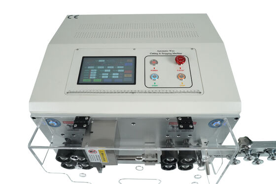 High Precision Automatic Cable Stripping Machine Iron Wheel BV Cable Cutting And Stripping Machines 800W