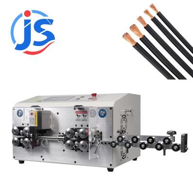 220V Automatic Cable Stripping Machine CNC / PLC Control Wire Cutter Stripper Machine
