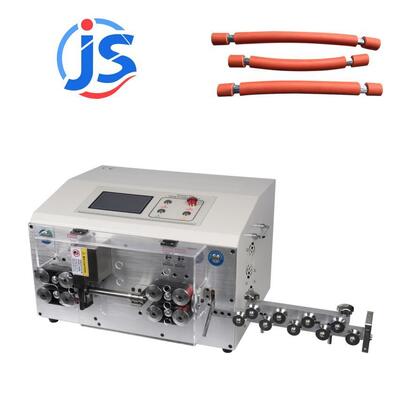 220V Automatic Cable Stripping Machine CNC / PLC Control Wire Cutter Stripper Machine