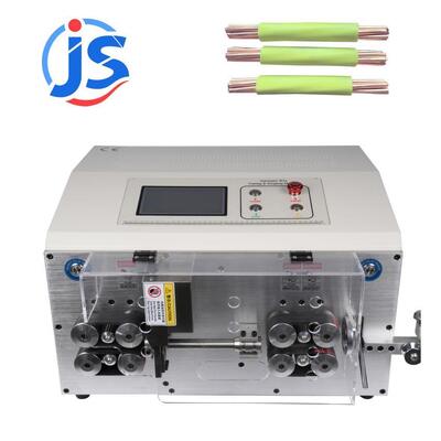Touch Screen Automatic Cable Stripper with 7 Inch PLC Screen and High Speed Steel Blade for 3000-3500pcs/hour Output
