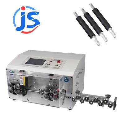 CNC / PLC Control Wire Cutting Stripping Machine 1000W Cable Cut Strip Machine
