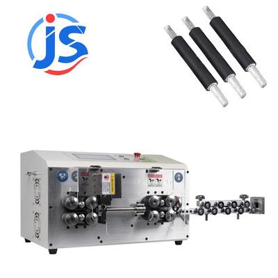 CNC / PLC Control Wire Cutting Stripping Machine 1000W Cable Cut Strip Machine