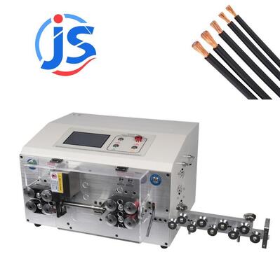 CNC / PLC Control Wire Cutting Stripping Machine 1000W Cable Cut Strip Machine