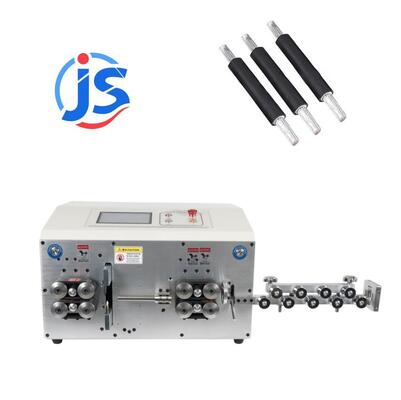 Heavy Duty Pre-Assembled Wire Harness Wire Cutting Machine with 7 Inch PLC Screen and 8-Wheel Belt Drive for 3000-3500pcs/hour Output