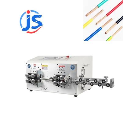 Heavy Duty Pre-Assembled Wire Harness Wire Cutting Machine with 7 Inch PLC Screen and 8-Wheel Belt Drive for 3000-3500pcs/hour Output