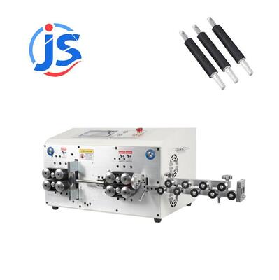 Heavy Duty 70mm² BV Cable Strip Machine with 8-Wheel Belt Drive and 3000-3500pcs/hour Output