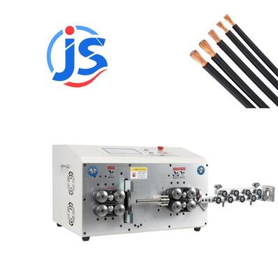 Heavy Duty 70mm² BV Cable Strip Machine with 8-Wheel Belt Drive and 3000-3500pcs/hour Output