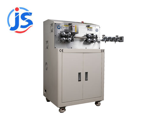 8-Wheel Belt Drive Wire Harness Cable Cutting & Stripping Machine with 7 Inch PLC Screen and High Speed Steel Blade
