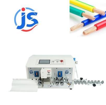 High Output EV High Voltage Harness Cable Cutting Machine with 1000-1200pcs/hour, High Speed Steel Blade, and 5 Inch PLC Screen