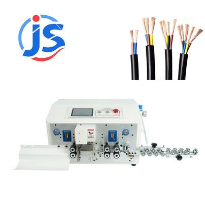 High Output EV High Voltage Harness Cable Cutting Machine with 1000-1200pcs/hour, High Speed Steel Blade, and 5 Inch PLC Screen