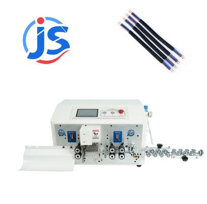 High Output EV High Voltage Harness Cable Cutting Machine with 1000-1200pcs/hour, High Speed Steel Blade, and 5 Inch PLC Screen
