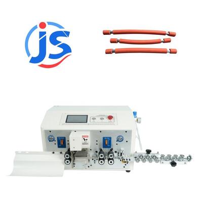High Capacity EV High Voltage Harness Wire Strip Machine with Six-Wheel Drive and 1000-1200pcs/hour Output