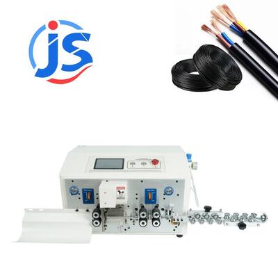 High Capacity EV High Voltage Harness Wire Strip Machine with Six-Wheel Drive and 1000-1200pcs/hour Output