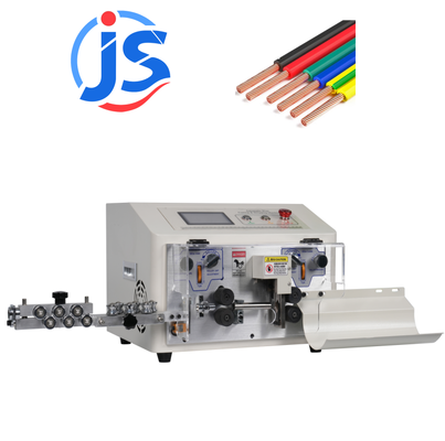 Easy Maintenance 4.3 Inch PLC Screen Wire Stripping Machine with High Speed Steel Blade and 3000-4000pcs/hour Output