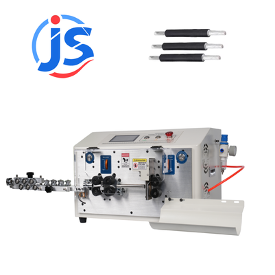 Compact 4.3 Inch PLC Screen Cable Strip Machine with High Speed Steel Blade and 3000-4000pcs/hour Output