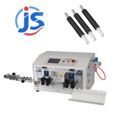 One-key Stripping Medical Wire Harness Cable Stripper Machine with 4.3 Inch PLC Screen, High Speed Steel Blade, and 3000-4000pcs/hour Output
