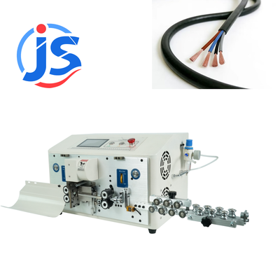 Automatic Cable Stripper with 5 Inch PLC Screen for 1000-1200pcs/hour and High Speed Steel Blade