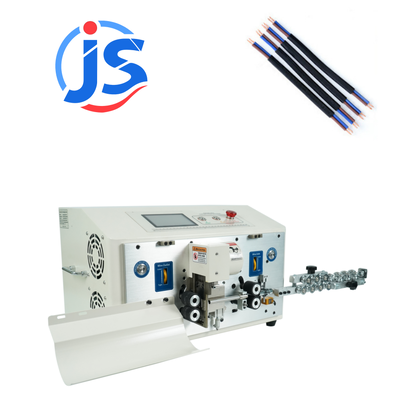 Automatic Cable Stripper with 5 Inch PLC Screen for 1000-1200pcs/hour and High Speed Steel Blade