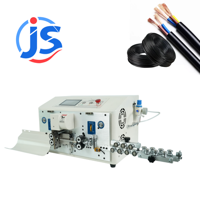 Automatic Cable Stripper with 5 Inch PLC Screen for 1000-1200pcs/hour and High Speed Steel Blade