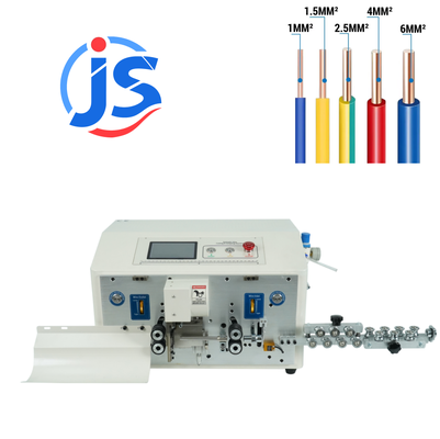 High Speed Steel Blade Robot Wire Harness Cable Cutting Machine with 5 Inch PLC Screen and 1000-1200pcs/hour Output