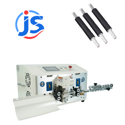 High Speed Steel Blade Robot Wire Harness Cable Cutting Machine with 5 Inch PLC Screen and 1000-1200pcs/hour Output