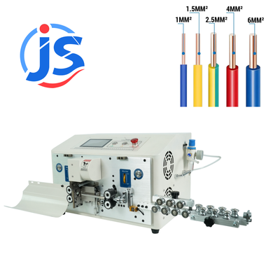Wire Harness Machine with 5 Inch PLC Screen, High Speed Steel Blade, and 1000-1200pcs/hour Output for Efficient Cable Stripping