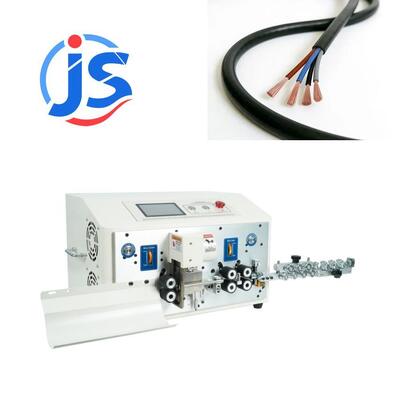 Touch Screen Automatic Cable Stripping Machine High Precision Wire Cutting Stripping Machine 550W