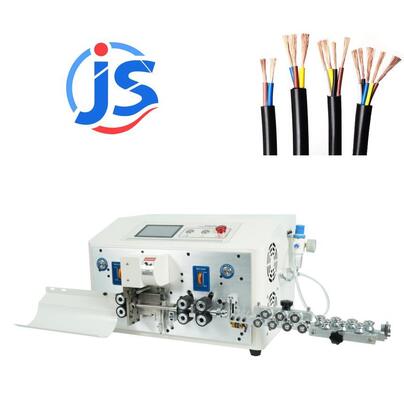Touch Screen Automatic Cable Stripping Machine High Precision Wire Cutting Stripping Machine 550W