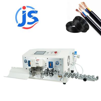 Touch Screen Automatic Cable Stripping Machine High Precision Wire Cutting Stripping Machine 550W
