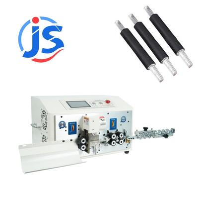 Touch Screen Automatic Cable Stripping Machine High Precision Wire Cutting Stripping Machine 550W