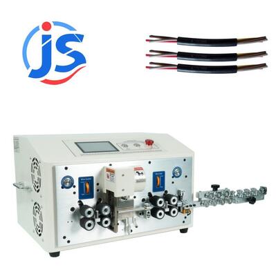 650W Wire Cutter and Stripper Machine CNC Control Cable Stripper Machine With 5 Inch PLC Screen
