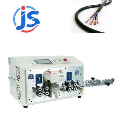 650W Wire Cutter and Stripper Machine CNC Control Cable Stripper Machine With 5 Inch PLC Screen