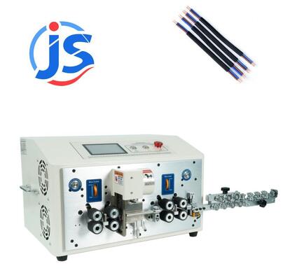 650W Wire Cutter and Stripper Machine CNC Control Cable Stripper Machine With 5 Inch PLC Screen