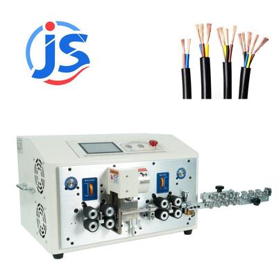 650W Wire Cutter and Stripper Machine CNC Control Cable Stripper Machine With 5 Inch PLC Screen