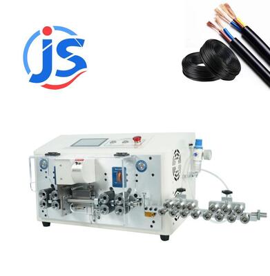 Aerospace Wire Cut And Strip Machine 5 Inch PLC Screen Wire Stripping Machine High Speed