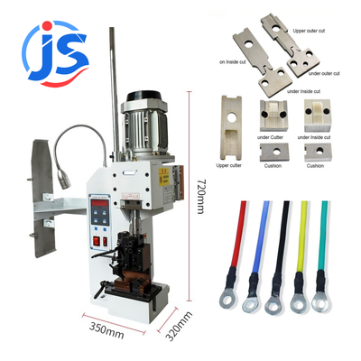 750W Semi Automatic Crimping Machine 60HZ / 50HZ Terminal Crimping Machine